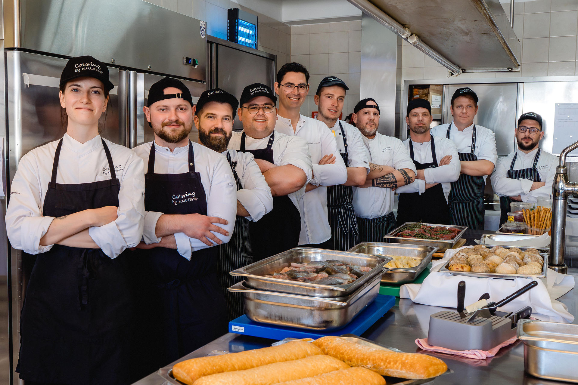 Das Feine Küche Kulterer Team mit Standort Klagenfurt.